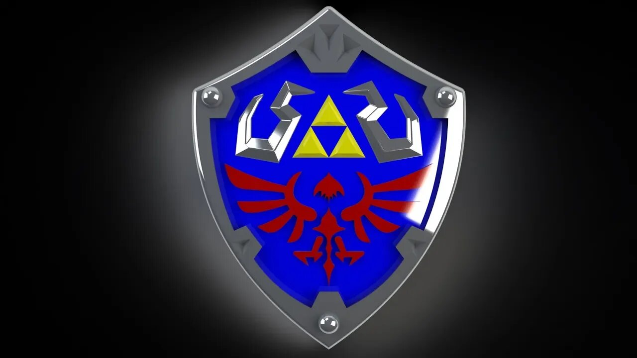 SolidWorks Legend of Zelda Shield Time Lapse|JOKO ENGINEERING|