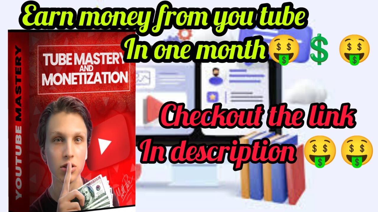 From Passion to Profit: Unleash Your YouTube Success with our Monetization and Mastery Course!