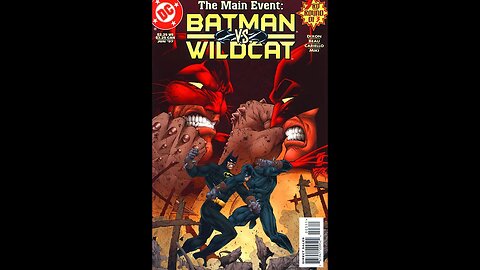 BATMAN/WILDCAT #3 REVIEW: Round 3: It's time for the MAIN EVENT!