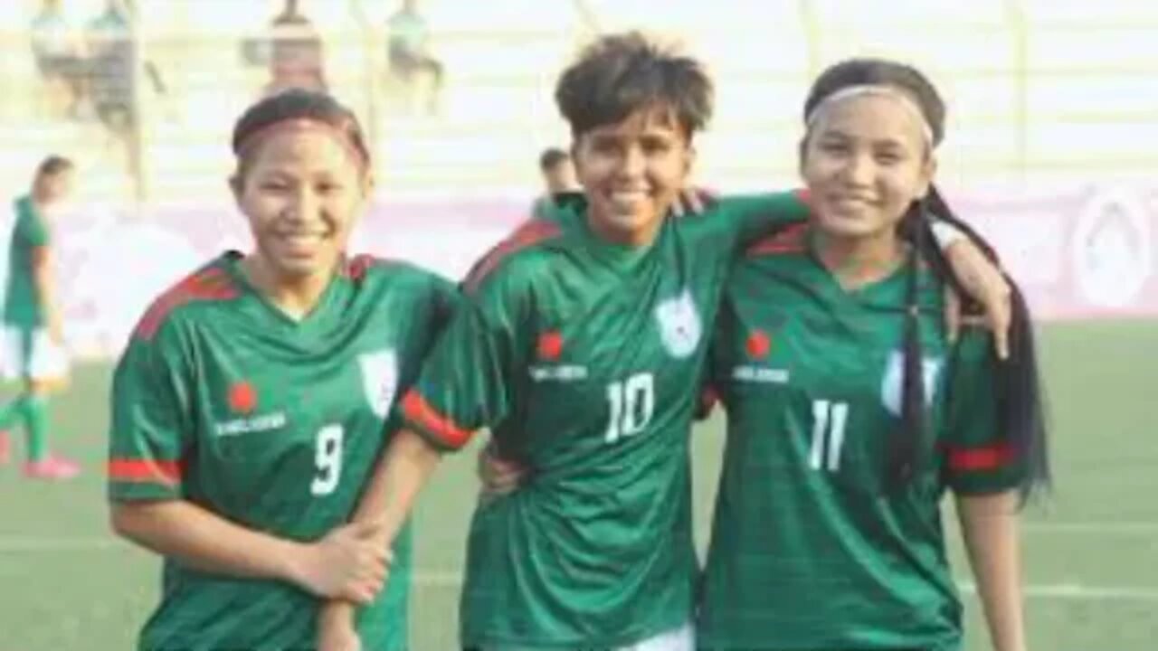 bd vs ind saff woman foodball match news updated... saff woman foodball score ind -0 bd-2