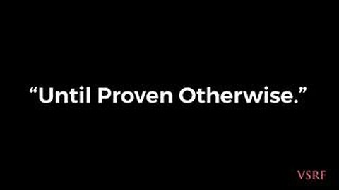 Dr Aseem Malhotra: "Until Proven Otherwise."