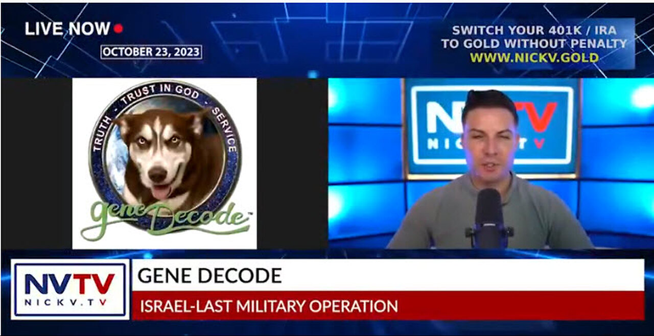 Gene Decode Discusses Israel Last Military Operation with Nicholas Veniamin