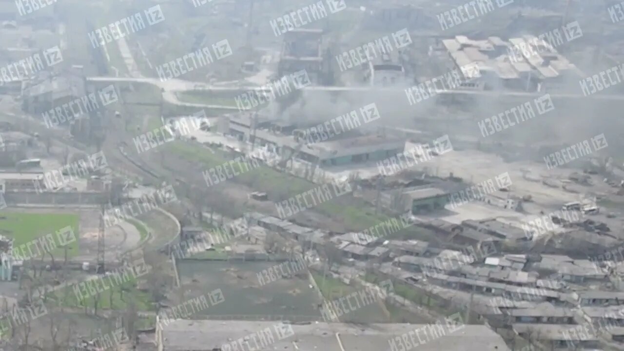 Footage Of The Azovstal Plant In Mariupol Shows The Smoldering Positions Of Ukrainian Nationalists!