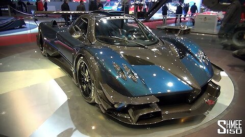 The last Pagani Zonda F Roadster ever made + Pagani Zonda R