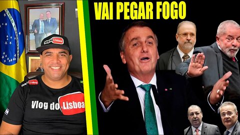 AGORA!! Bolsonaro detona com Lula no Plenário da Câmara / Aras pede ao STF que intime Renan e Aziz