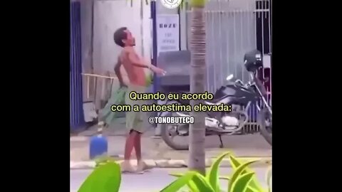 QUANDO EU ACORDO COM A AUTOESTIMA ELEVADA, EU SOU ASSIM MESMO ESQUECI DE AVISAR ( MEME ) #shorts