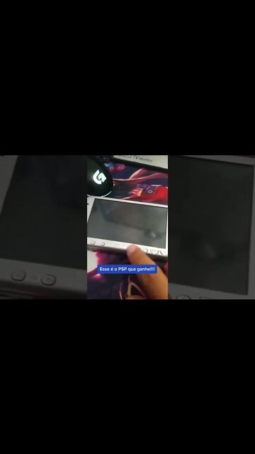 Acabei de ganhar um PSP