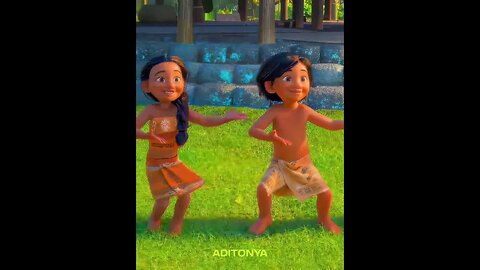 80K 120 FPS Mlk Bom #cartoon #moana #dance