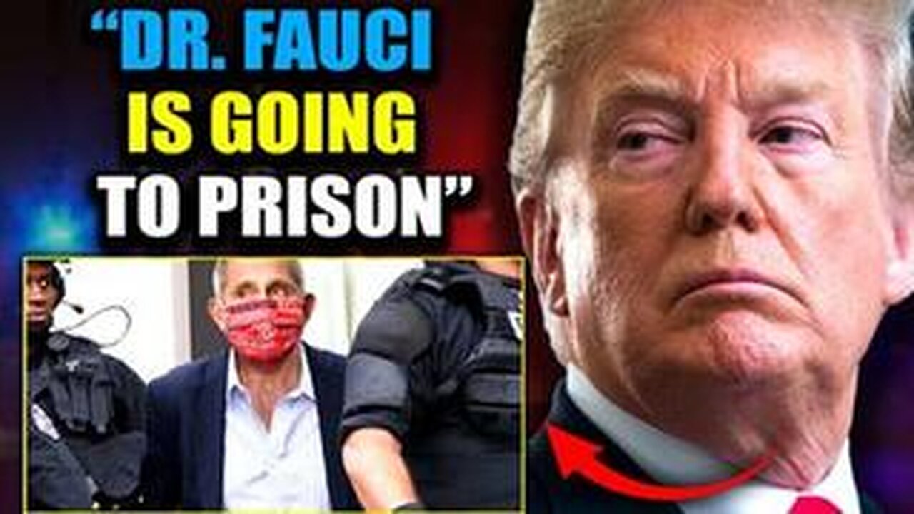 Trump Orders Military 'War Crimes' Trials Against Fauci and Other 'WEF Traitors'