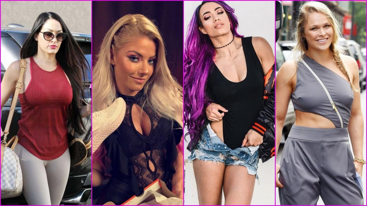 Top 10 Hottest WWE DIVAS in Real Life (2021)