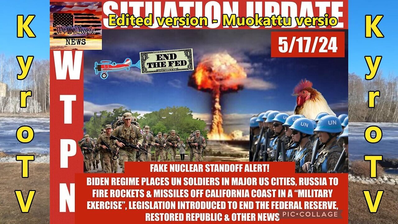 Situation Update - May 17, 2024 (edited version) (Swedish subtitles)