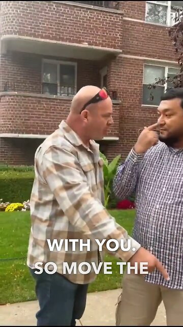 Working Class Men Put Hamas Supporter In His Place