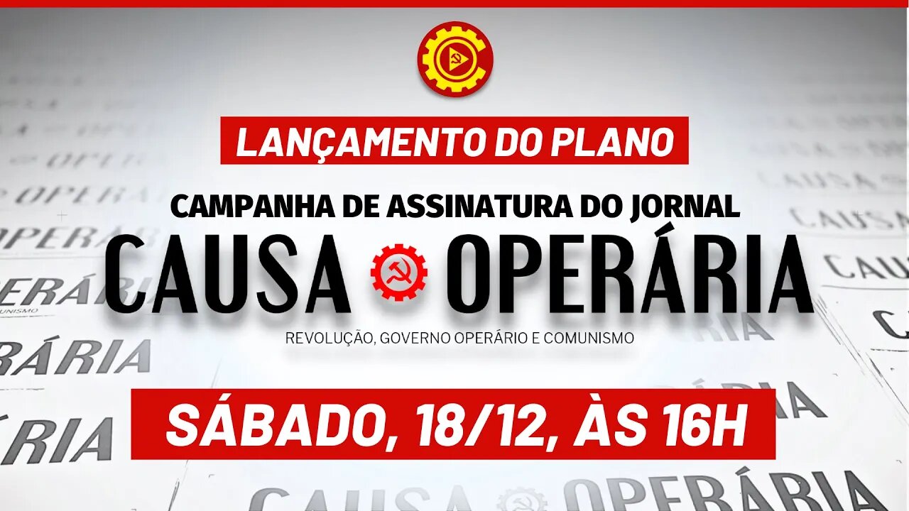 Plano de lançamento da campanha de assinaturas do JCO - 18/12/21