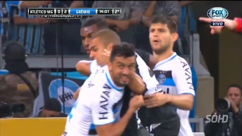 INCRÍVEIS Melhores Momentos do Jogo Atlético MG 1 x 3 Grêmio Final Copa do Brasil 23 11 2016