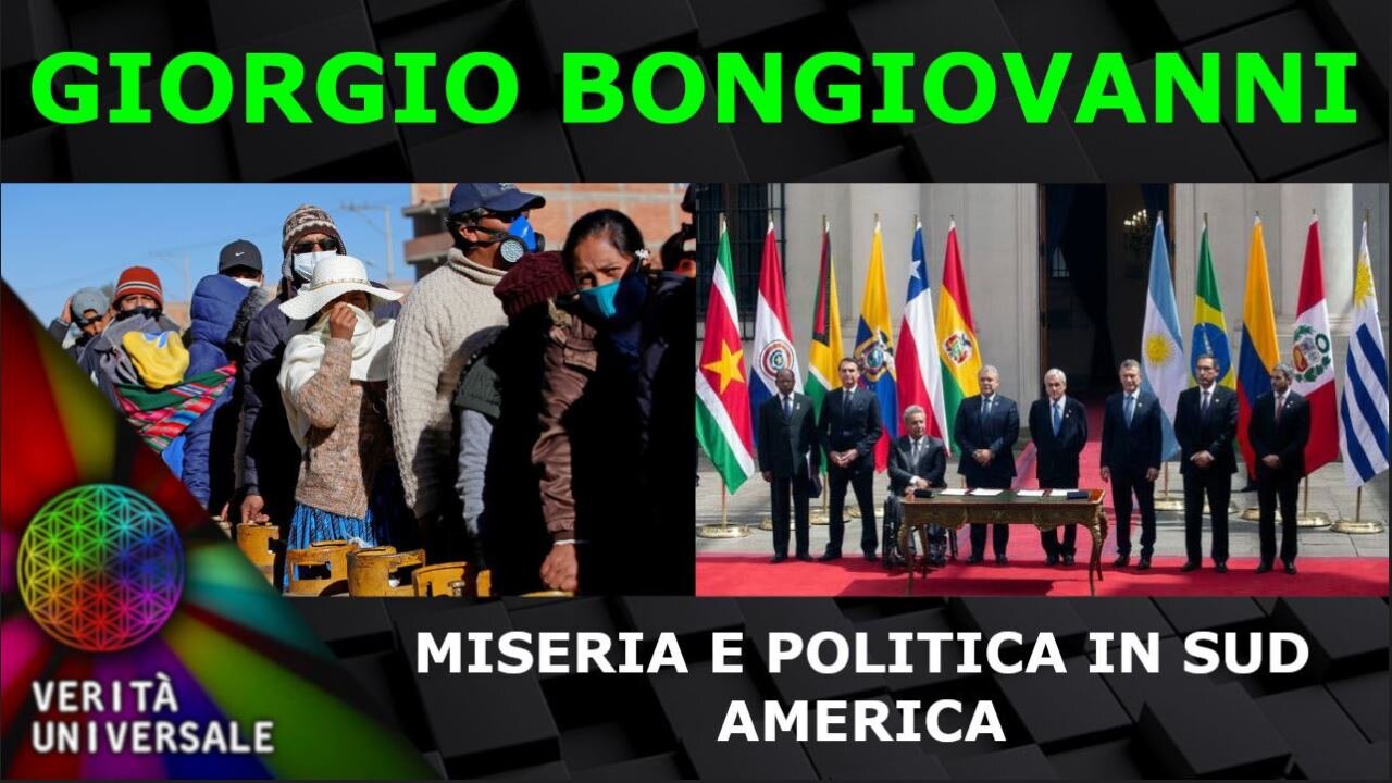 Giorgio Bongiovanni - Miseria e Politica in Sud America - intervista di Pier Giorgio Caria