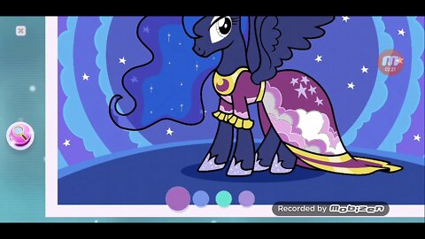 EPIC Princess Luna pictures & Painting Nightmare Rarity as a Super Hero!