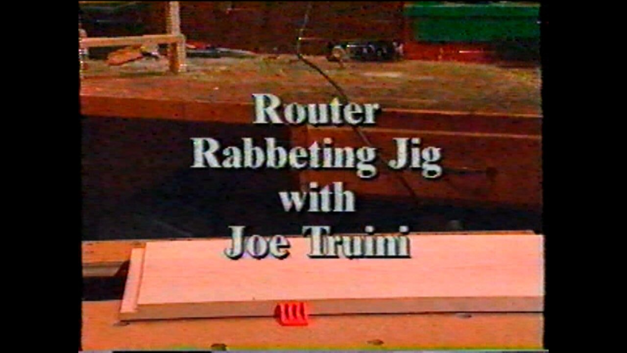 Router Rabbeting Jig