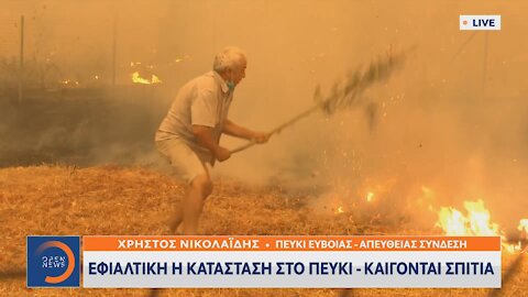 Φωτιά - Πευκί Ευβοίας - Μέρος 3ο
