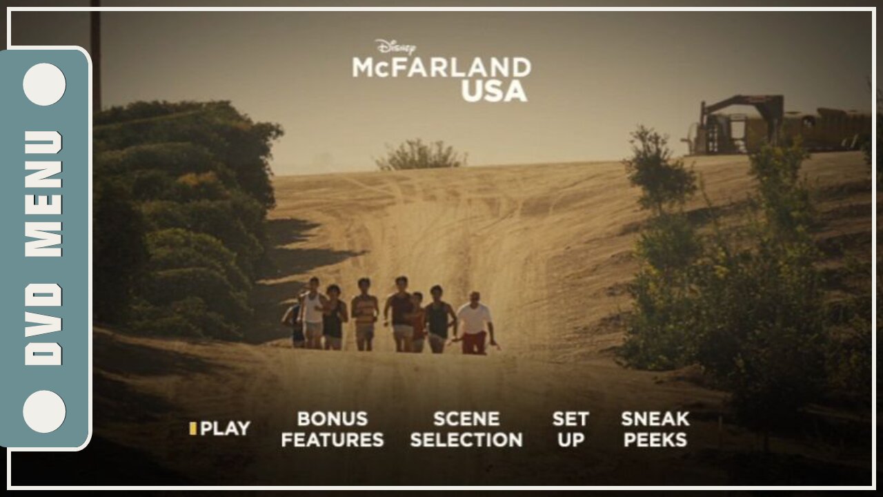 McFarland, USA - DVD Menu