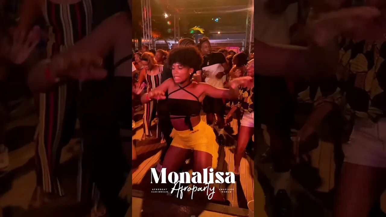 Afro Party 😂 Un mood et une énergie UNIQUE 🔥🤩#monalisaafroparty #caribbean #guadeloupe #afrobeat