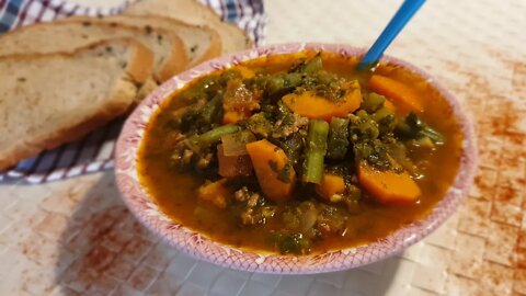 Hearty Italian Beef & Vegetables Soup/ A Simple & Delicious Soup / Zuppa di Carne e Verdure