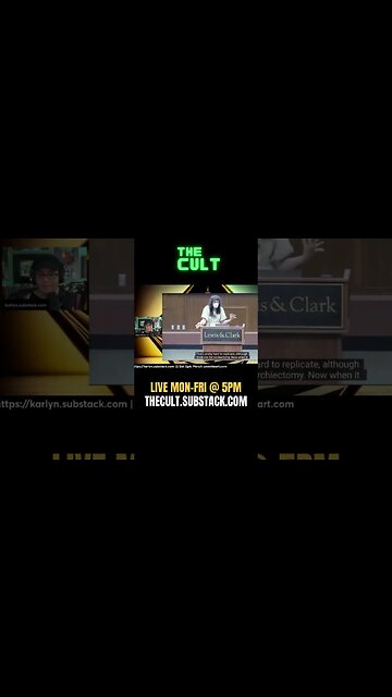 Crazy trans professor encourages students to use DO-IT-YOURSELF HORMONES #shorts