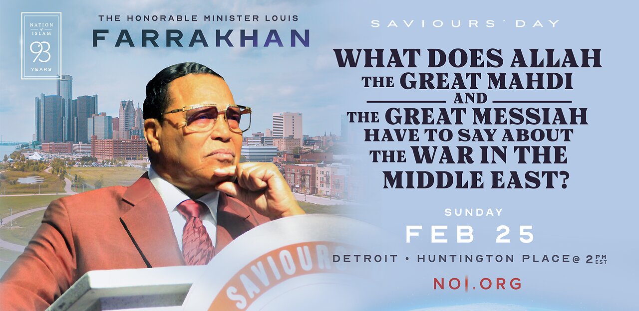 The Honorable Minister Louis Farrakhan Live SD2024 Address