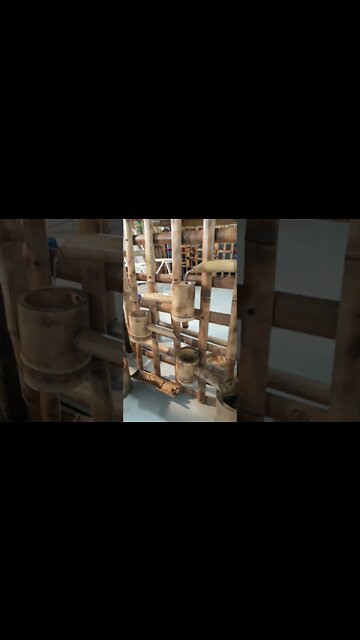 Fonte de bambu #shorts