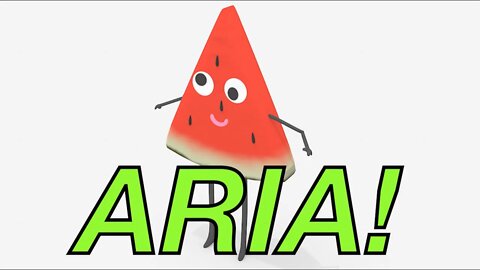 Happy Birthday ARIA! - WATERMELON Birthday Song
