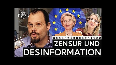 Zensur und Desinformation: Redaktionsschluss mit David Boos@Tichys Einblick🙈