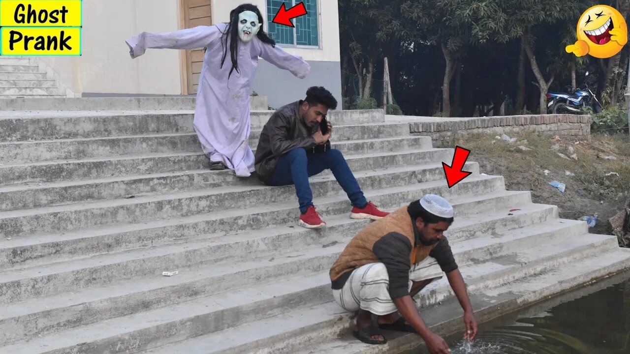 2024 Top New ghost Comedy Video Amazing Funny Video 😂 Try To Not Laugh ...