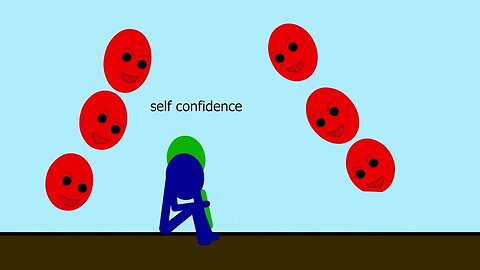 step to success ( stick animation) / motivational / story