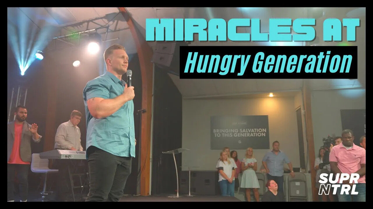 MIRACLES AND DELIVERANCE HAPPENED AT @HungryGeneration CHURCH! THE PRESENCE OF JESUS WAS THERE!!!