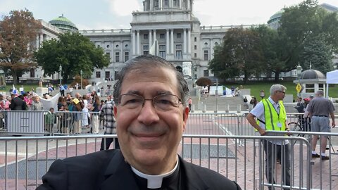 At PA Capitol in Harrisburg