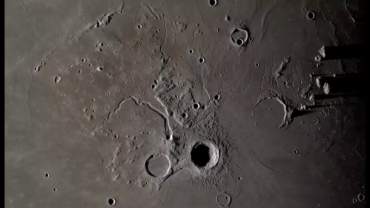 Clair de Lune 4K Version - Moon Images from NASA's Lunar Reconnaissance Orbiter