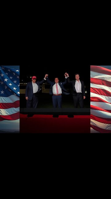 Trump & Elon Musk singing God Bless America at Mar-a-Lago tonight