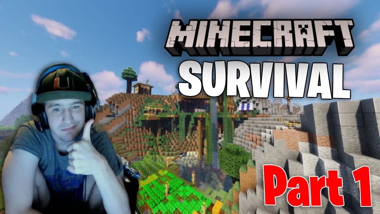 Minecraft Survival Lets Play Gameplay | Minecraft Mondays Ep 1