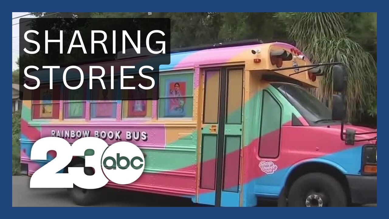 Rainbow Book Bus shares LGBTQ+ stories