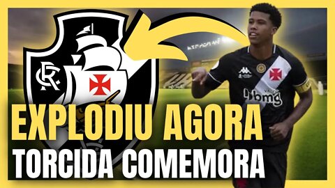 BOMBA! TORCIDA COMEMORA! SEMANA DECISIVA DO CRIA! NOTÍCIAS DO VASCO