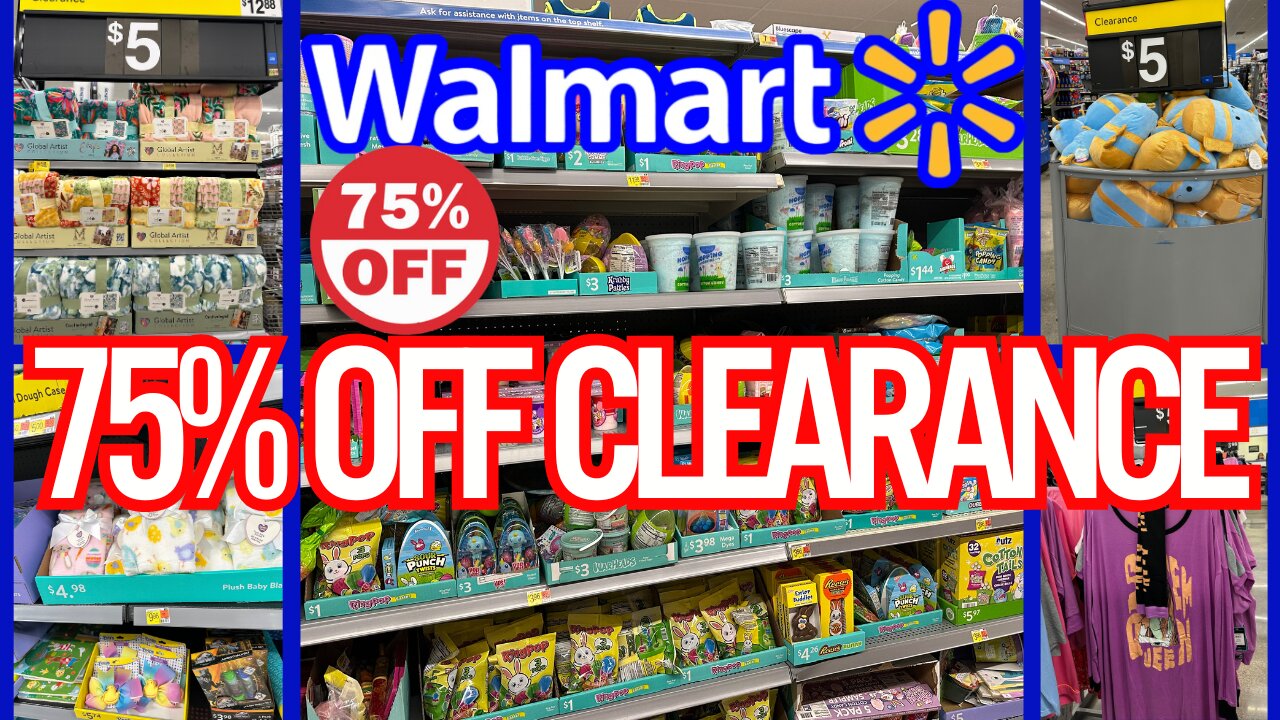 Walmart 75 Off Clearance🔥💙Walmart Clearance Deals This Week🔥💙Walmart Shop W/Me