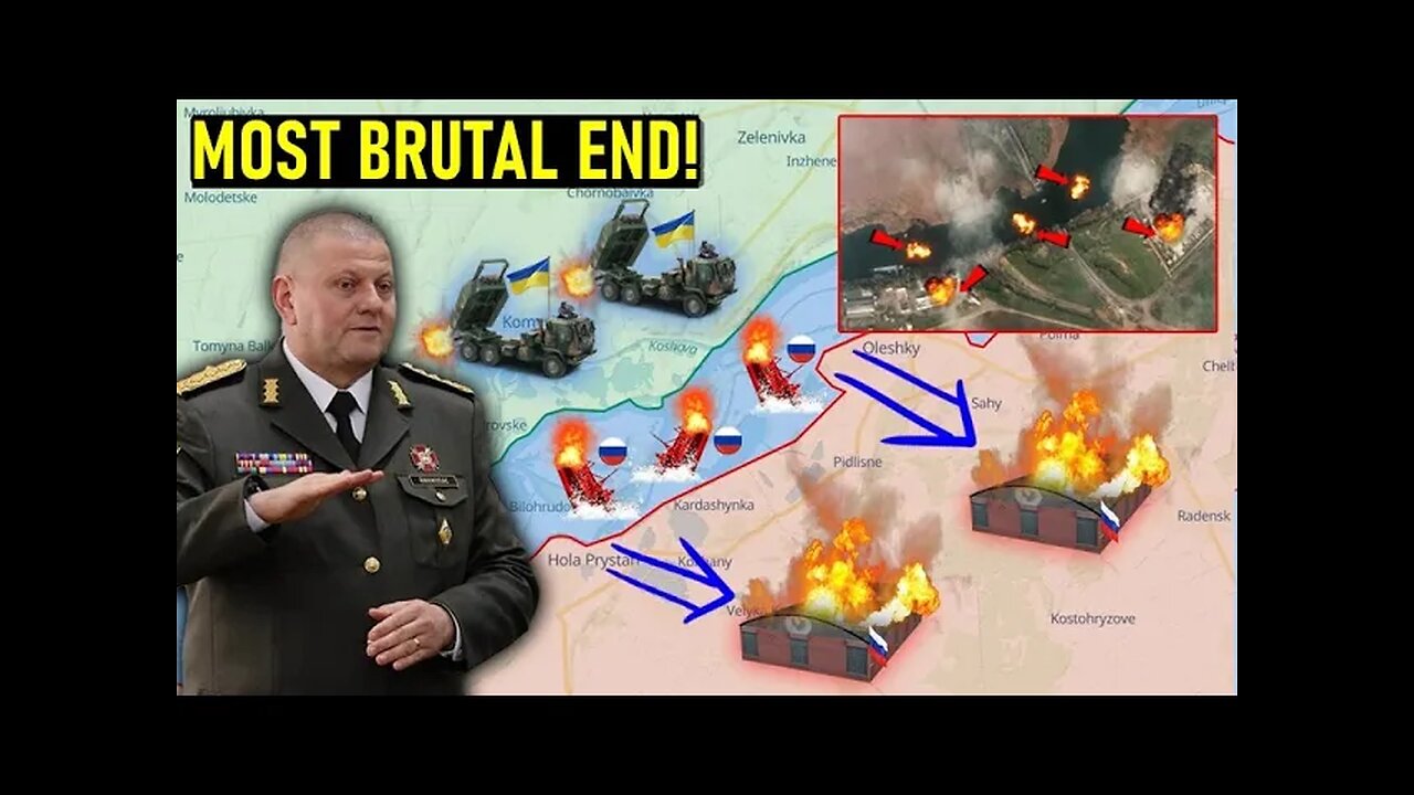 Genius Ukrainian artillery battalion FOUND and DESTROYED 3 Russian warships, with great shot.