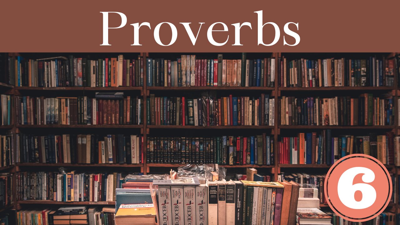 Proverbs Chapter 6 Bible Study