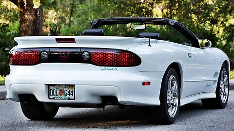 2002 Pontiac Trans Am Firehawk [1 of 6] 5.7L LS1 345HP 6-Speed Hurst Arctic White Last of the Breed