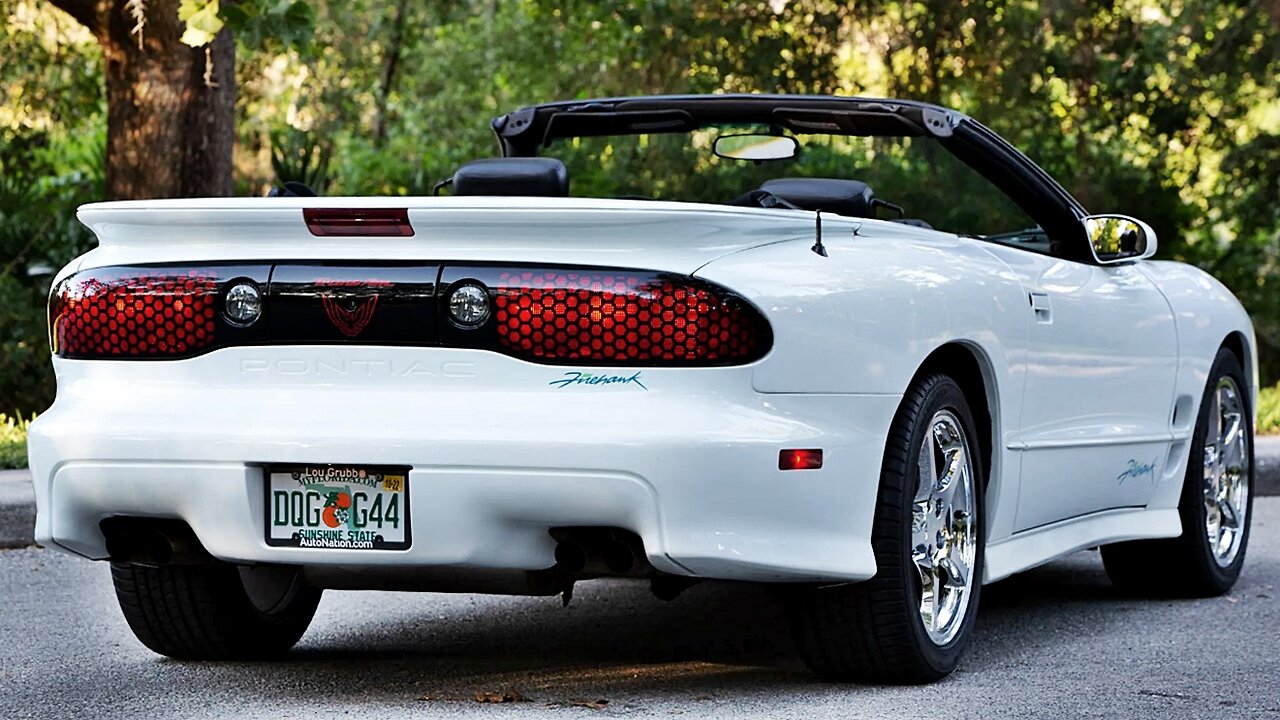 2002 Pontiac Trans Am Firehawk [1 of 6] 5.7L LS1 345HP 6-Speed Hurst Arctic White Last of the Breed