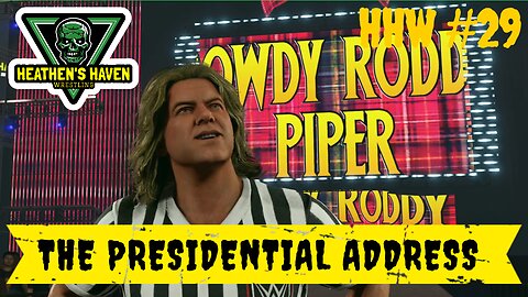 WWE 2K24 - HHW #29 - The Presidential Address