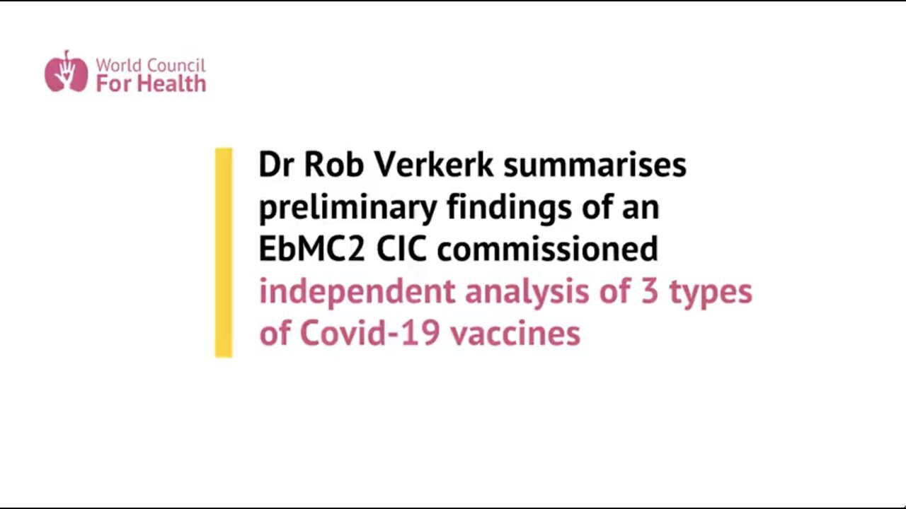 Dr. Robert Verkerk - Covid-19 Injection Contents