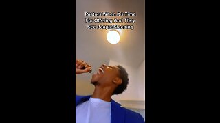 Pastors Waking People Up For Offering