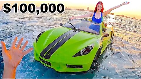 The $100,000 Car that Drives on Water