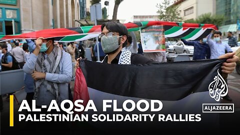 Solidarity protests for Palestine erupt in multiple countries-(1080p)