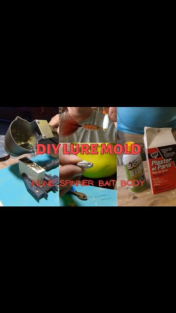 Inline Spinner Bait - Lead Mold